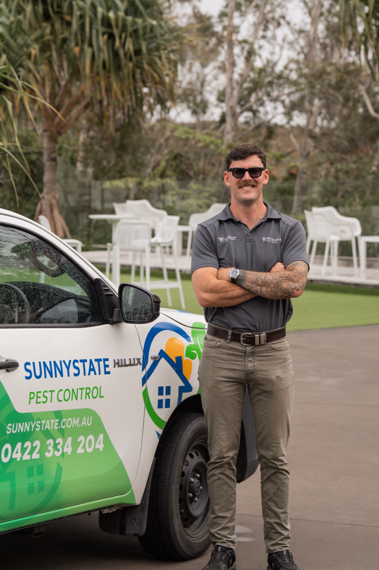 Sunnystate Pest Control technician