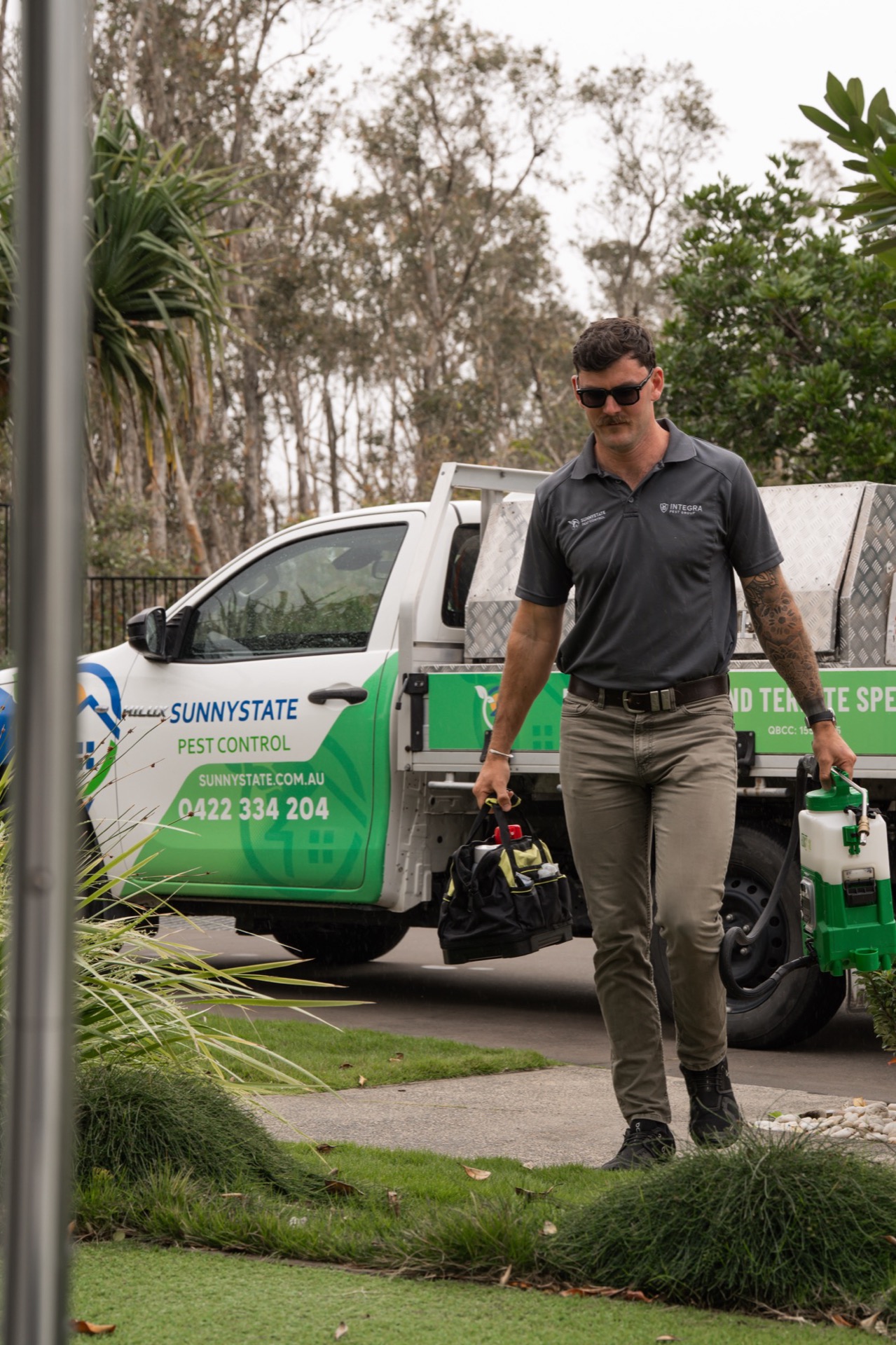 Joel, Sunnystate Pest Control technician